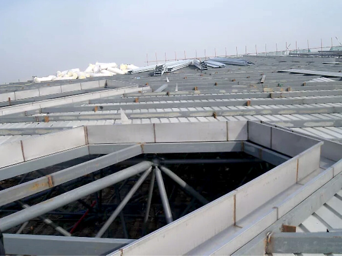 孝感安吉县体育馆网架